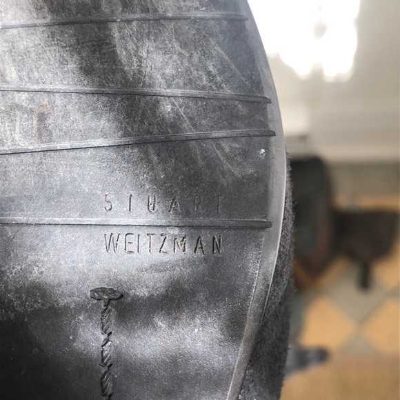 Stuart Weitzman black suede knee high boots - Picture 2 of 6